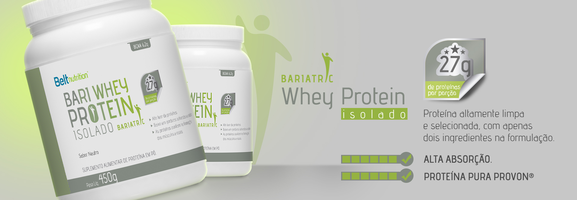 Belt Bari Whey Protein Isolado